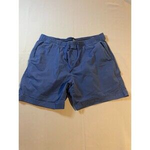 Gap Sweat Shorts Mens Size XL Blue Drawstring Pockets‎ Casual Elastic Waist